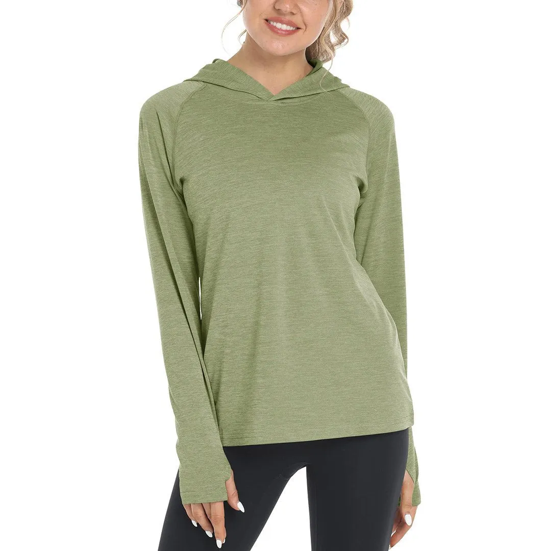 Women's Quick Dry UPF 50+ Hoodie Long Sleeve Shirts sold by Tacvasen product image thumbnail 5