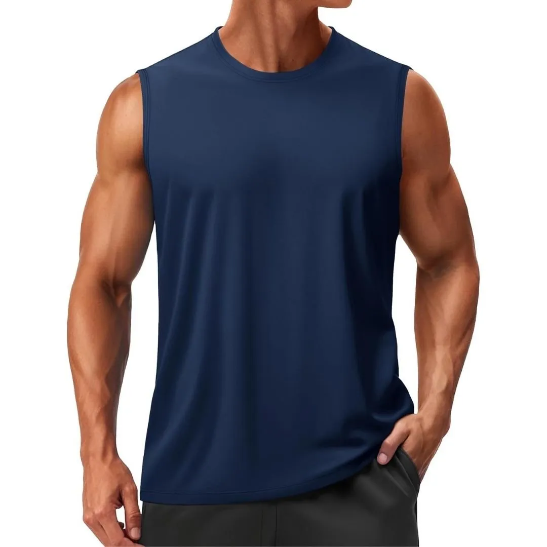 Men's Sleeveless Shirt Quick Dry Tank Top UPF 50+ Athletic Gym sold by Tacvasen product image thumbnail 4