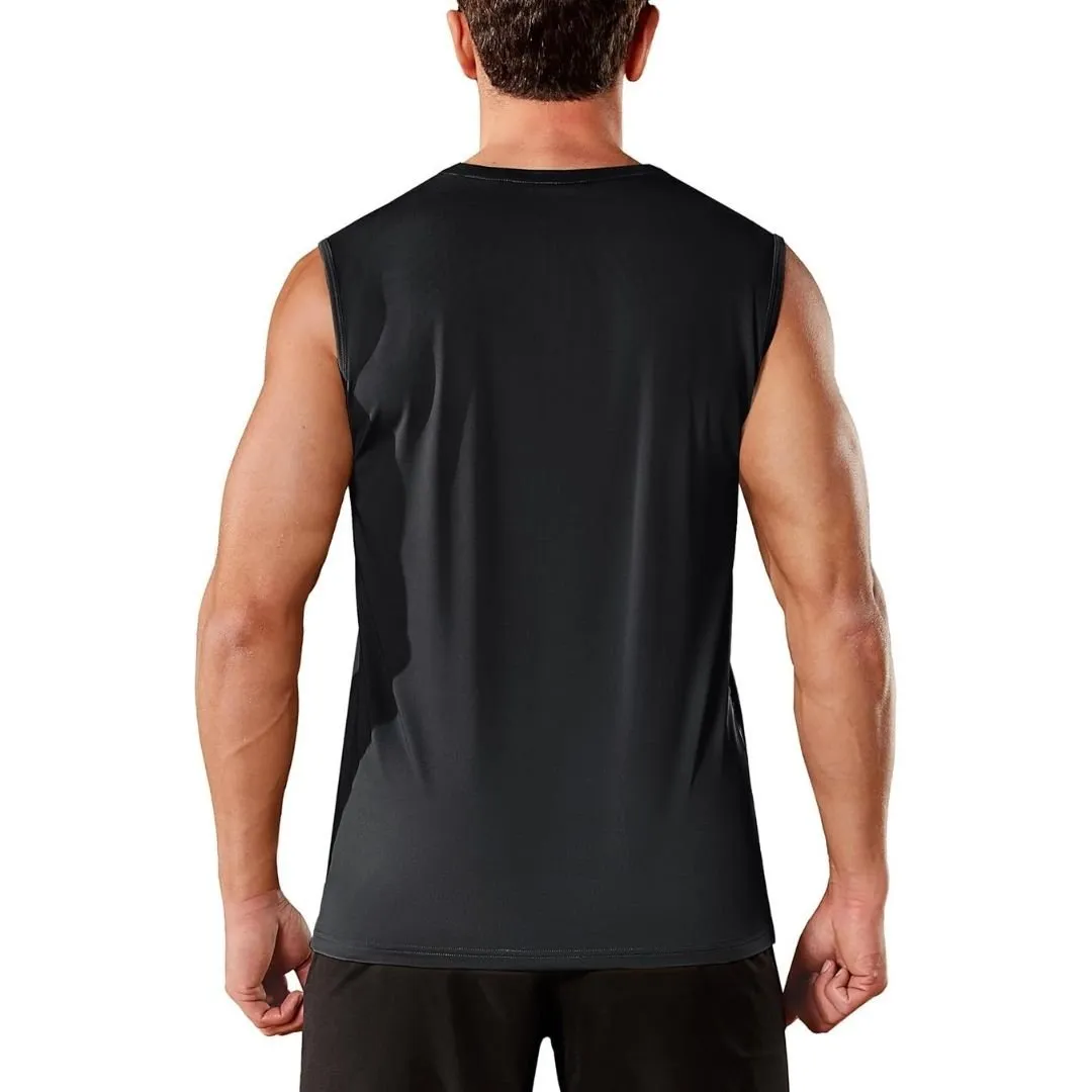 Men's Sleeveless Shirt Quick Dry Tank Top UPF 50+ Athletic Gym sold by Tacvasen product image thumbnail 3