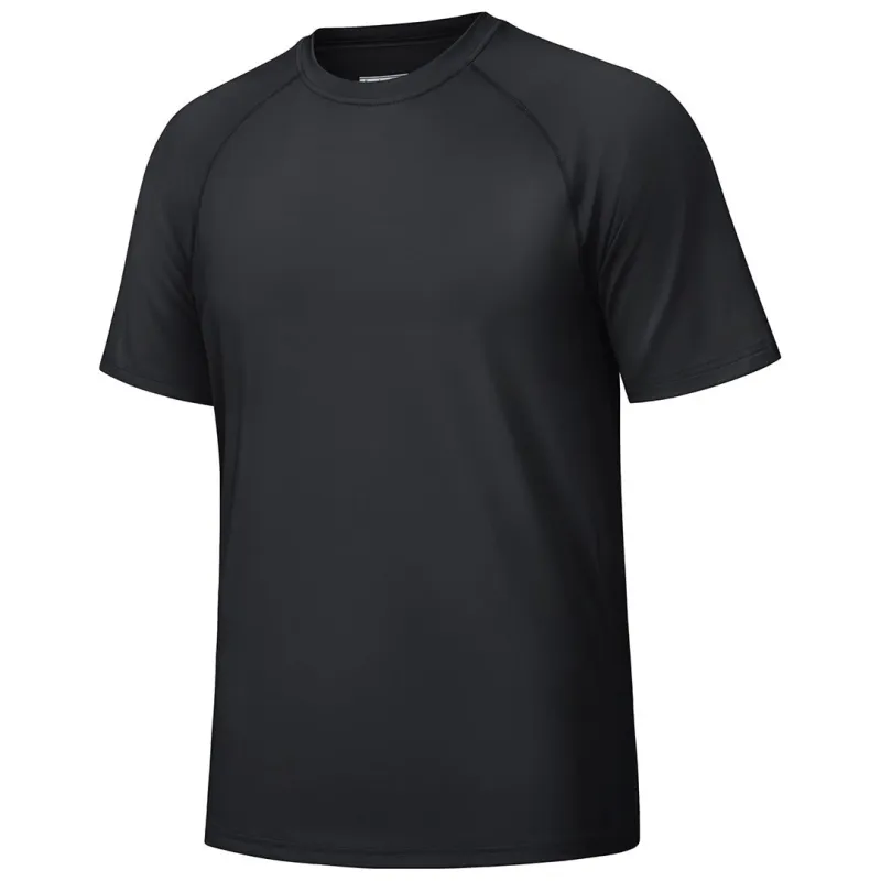 Men's UPF 50+ Breathable Quick-Dry Outdoor Swim T-Shirt sold by Tacvasen