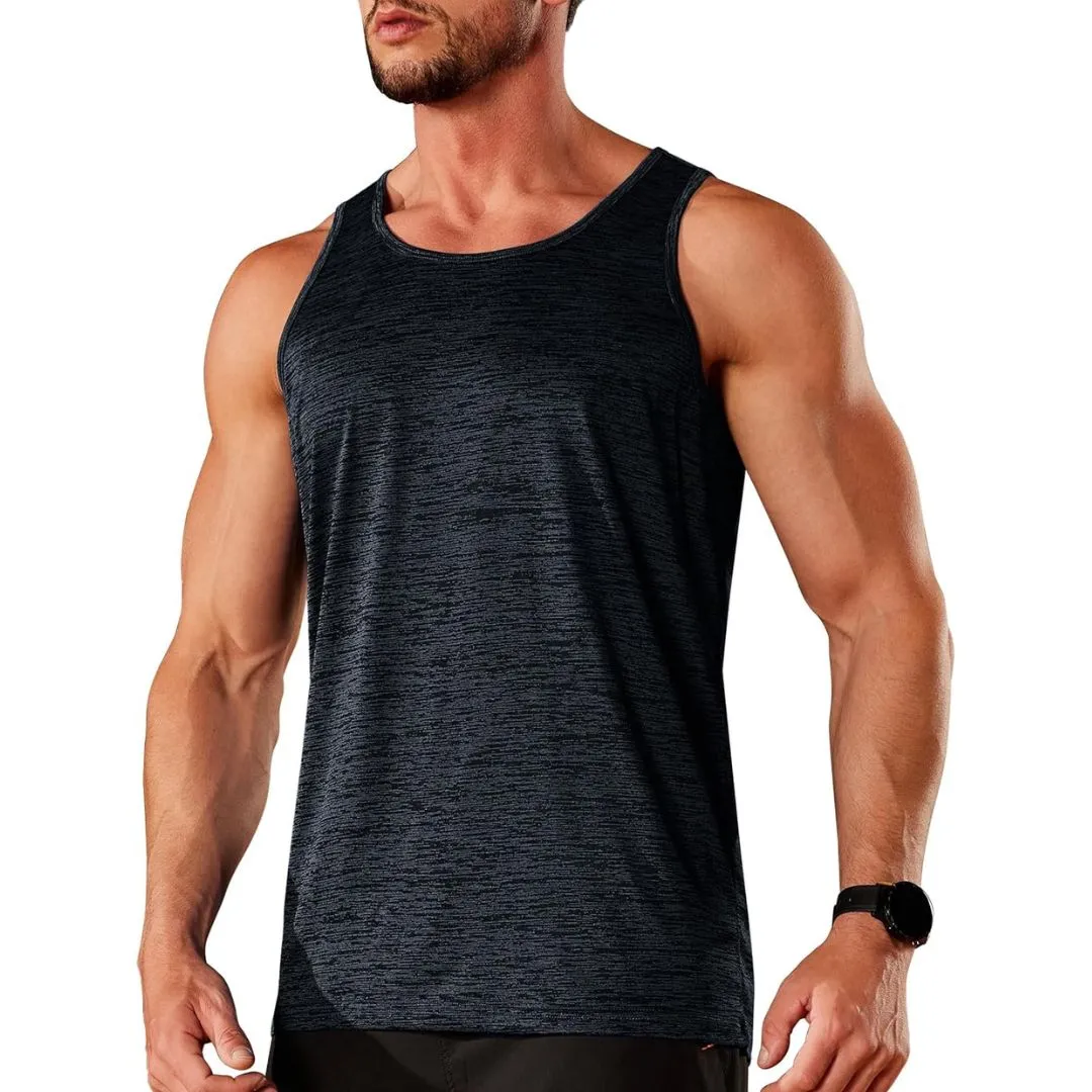Men's Tank Tops Quick Dry Sleeveless Workout T-shirts sold by Tacvasen product image thumbnail 2