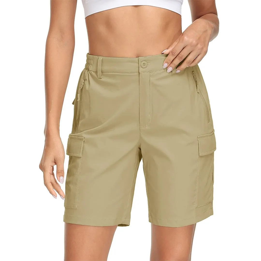 Women's Hiking Cargo Quick-Dry Shorts sold by Tacvasen product image thumbnail 4