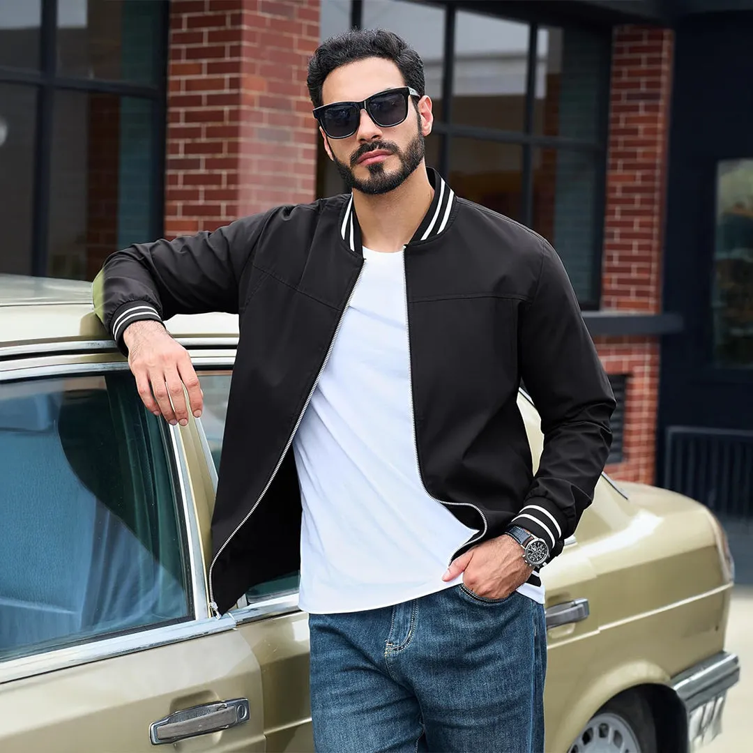 Men's Spring Lightweight Bomber Jacket Casual Windbreaker sold by Tacvasen product image thumbnail 2