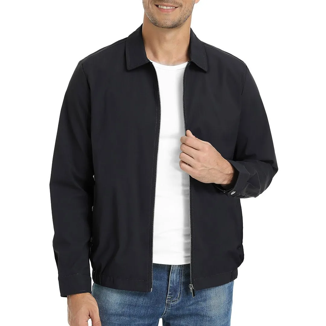 Men's Lightweight Spring Jacket - Water Repellent Bomber Windbreaker sold by Tacvasen product image thumbnail 5