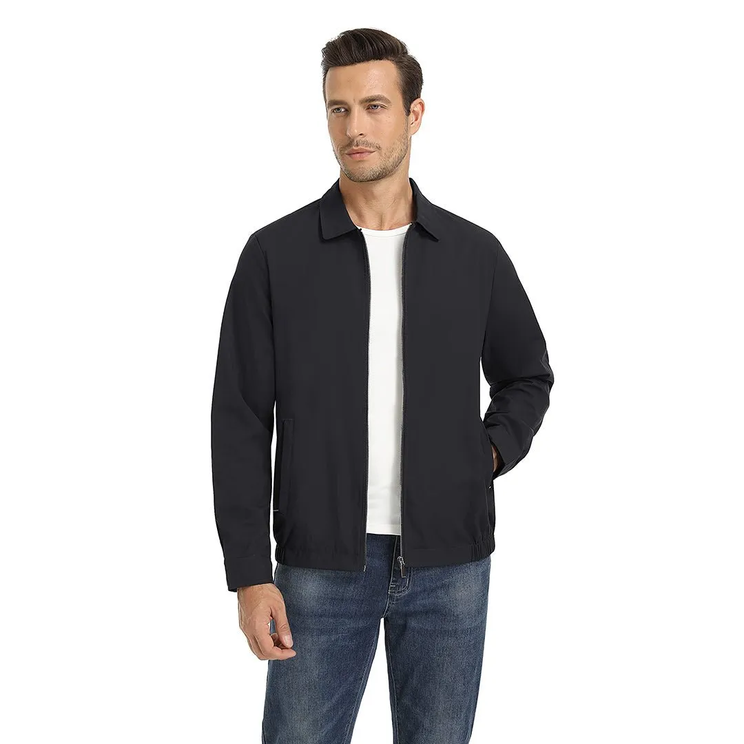 Men's Lightweight Spring Jacket - Water Repellent Bomber Windbreaker sold by Tacvasen product image thumbnail 4