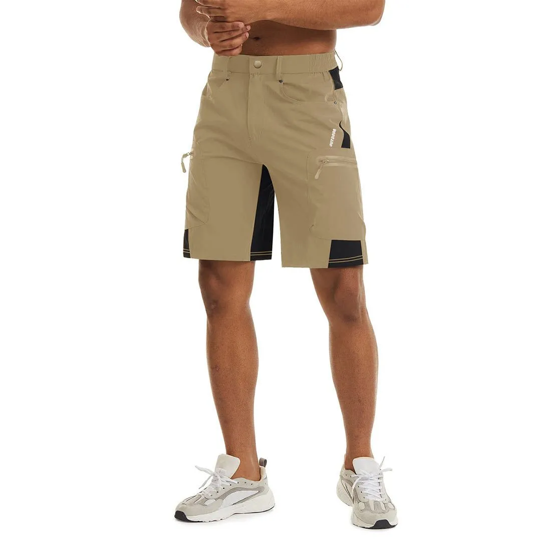 Men's Quick Dry Multi Pockets Hiking Cargo Shorts sold by Tacvasen product image thumbnail 2
