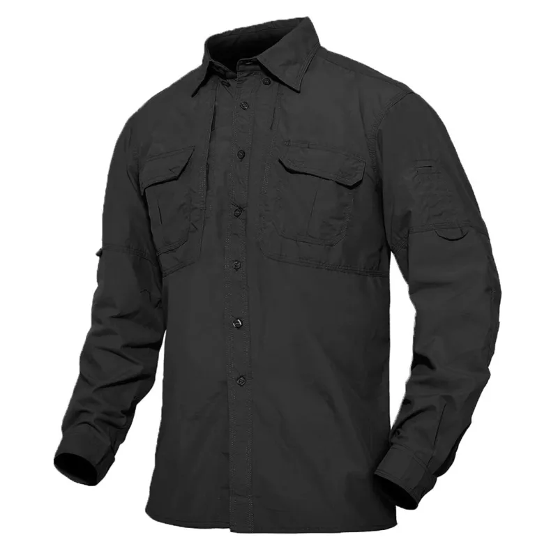 Men's Breathable Quick Dry Long Sleeve Shirts sold by Tacvasen
