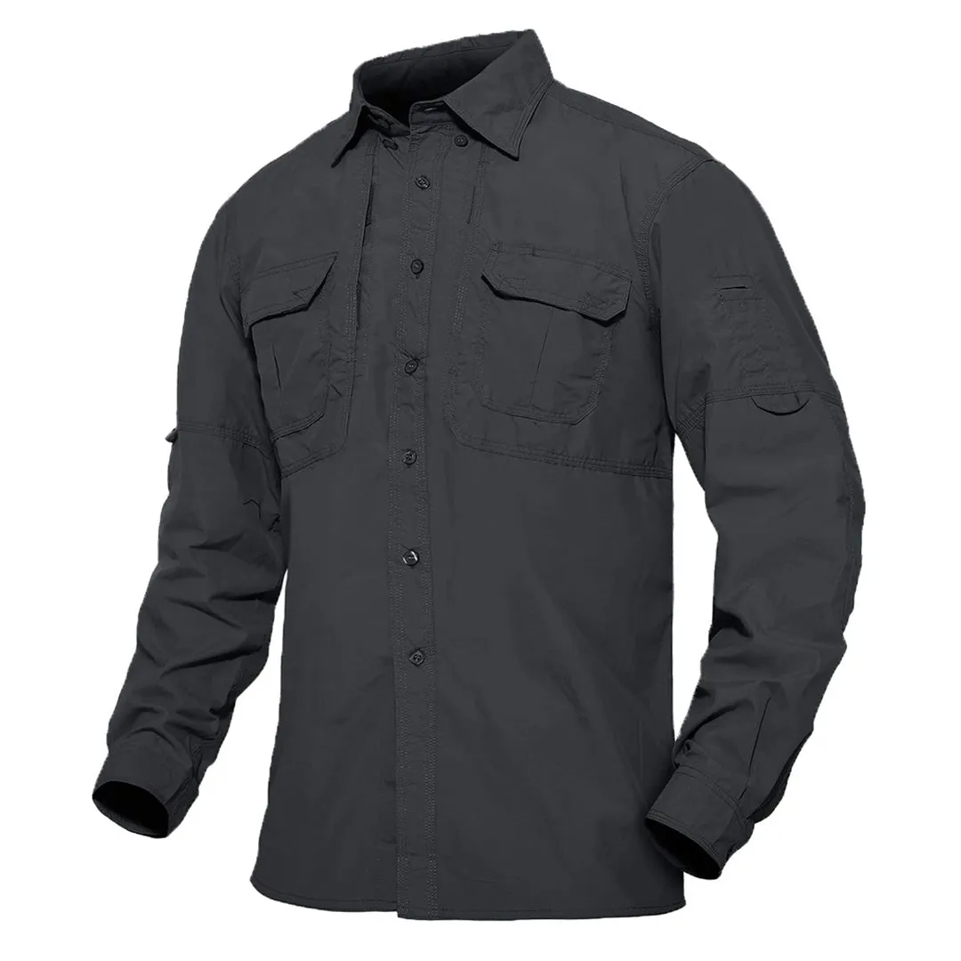 Men's Breathable Quick Dry Long Sleeve Shirts sold by Tacvasen product image thumbnail 4