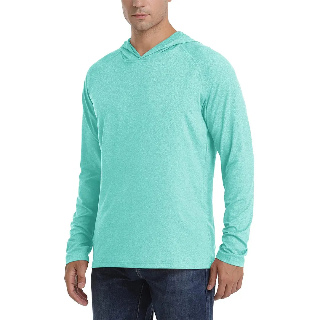 Men's UPF 50+ Sun Protection Hoodies with Thumb Holes sold by Tacvasen product image thumbnail 4