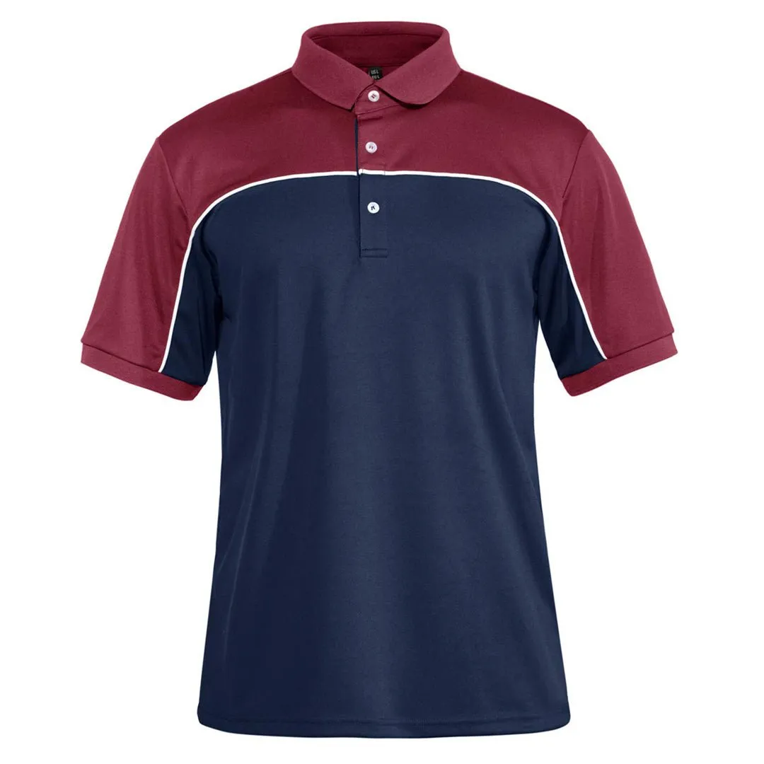 Men's Golf Polo Collared Shirts 3 Button Performance sold by Tacvasen