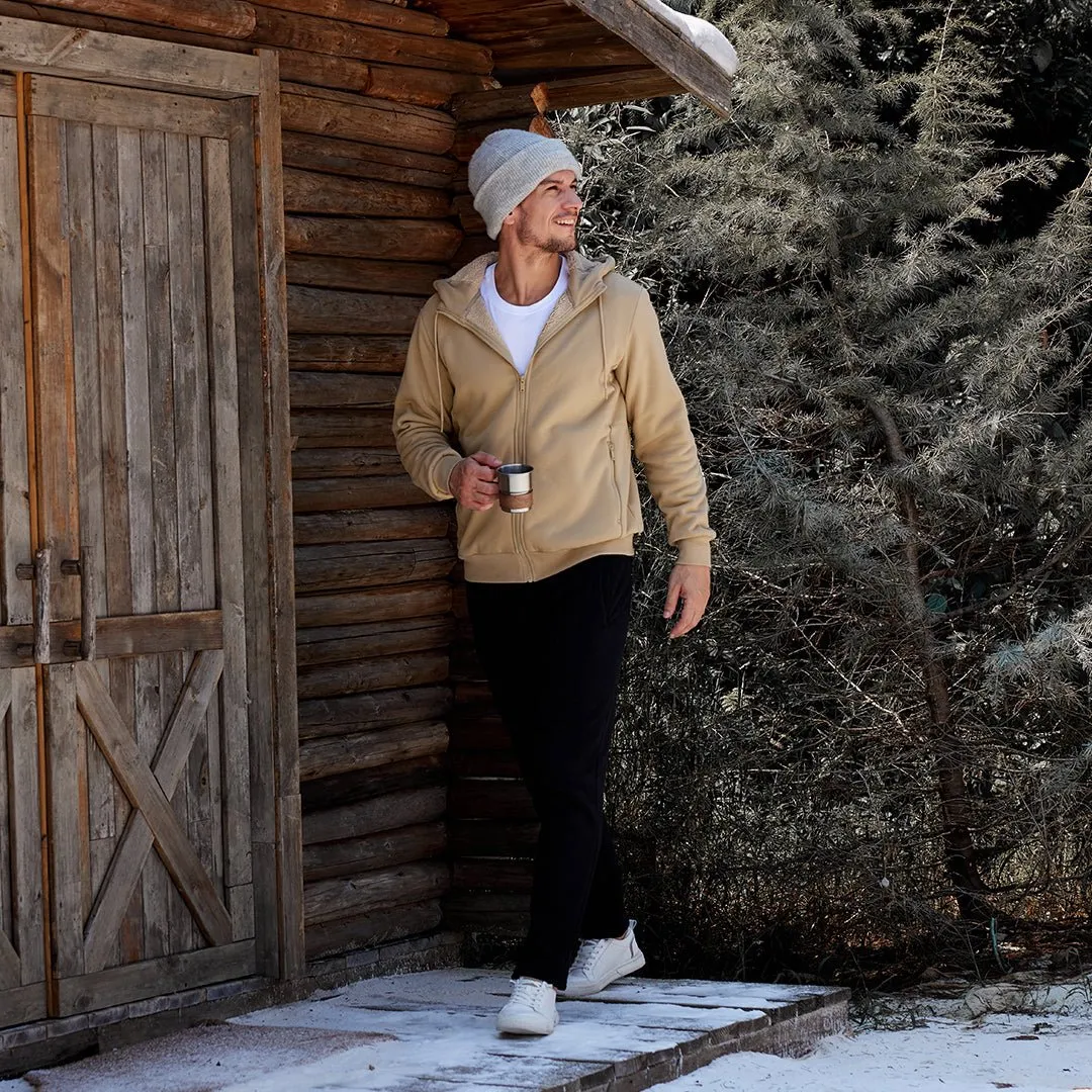 Men's Fleece Hoodie Jacket Windproof Winter Coats sold by Tacvasen product image thumbnail 3