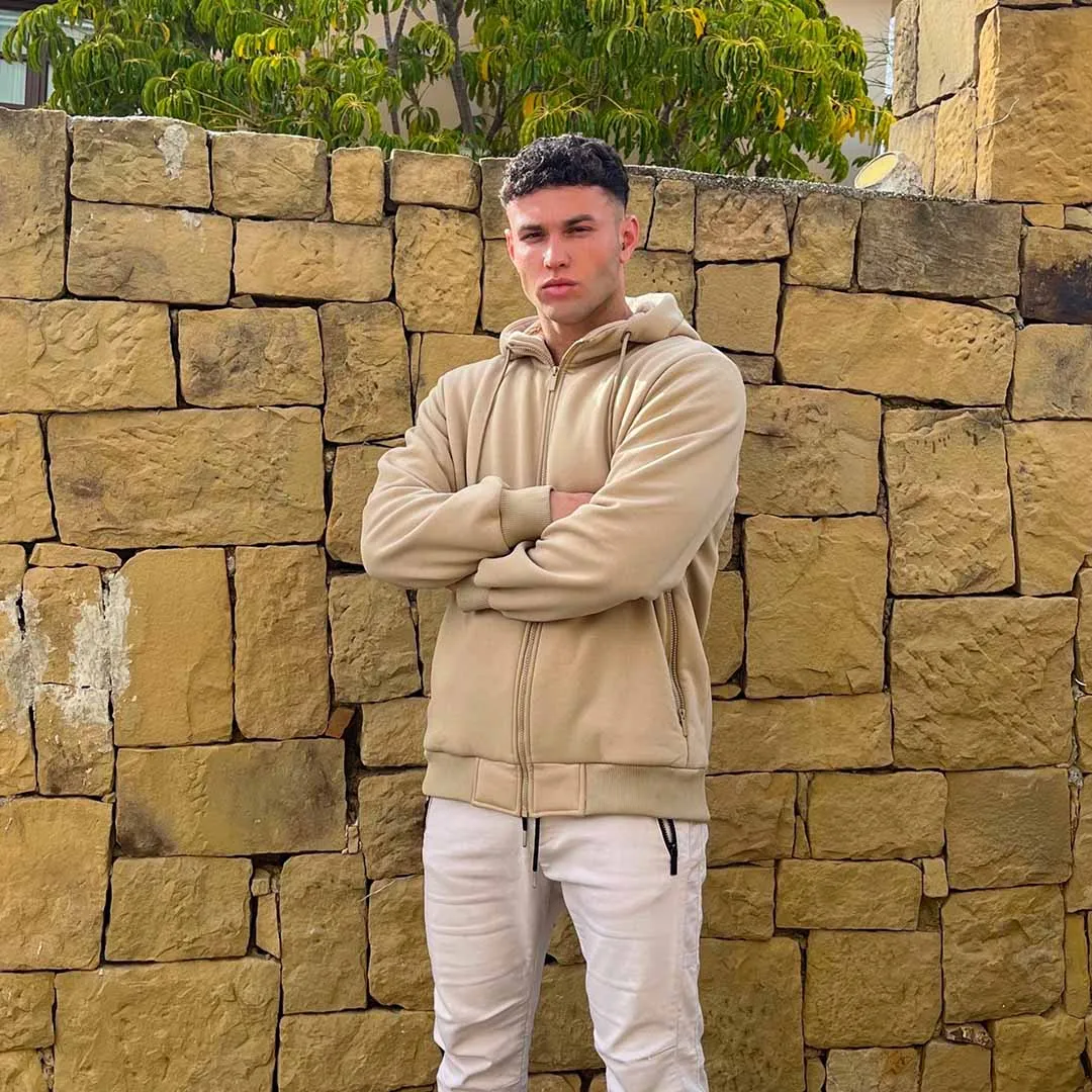 Men's Fleece Hoodie Jacket Windproof Winter Coats sold by Tacvasen product image thumbnail 5