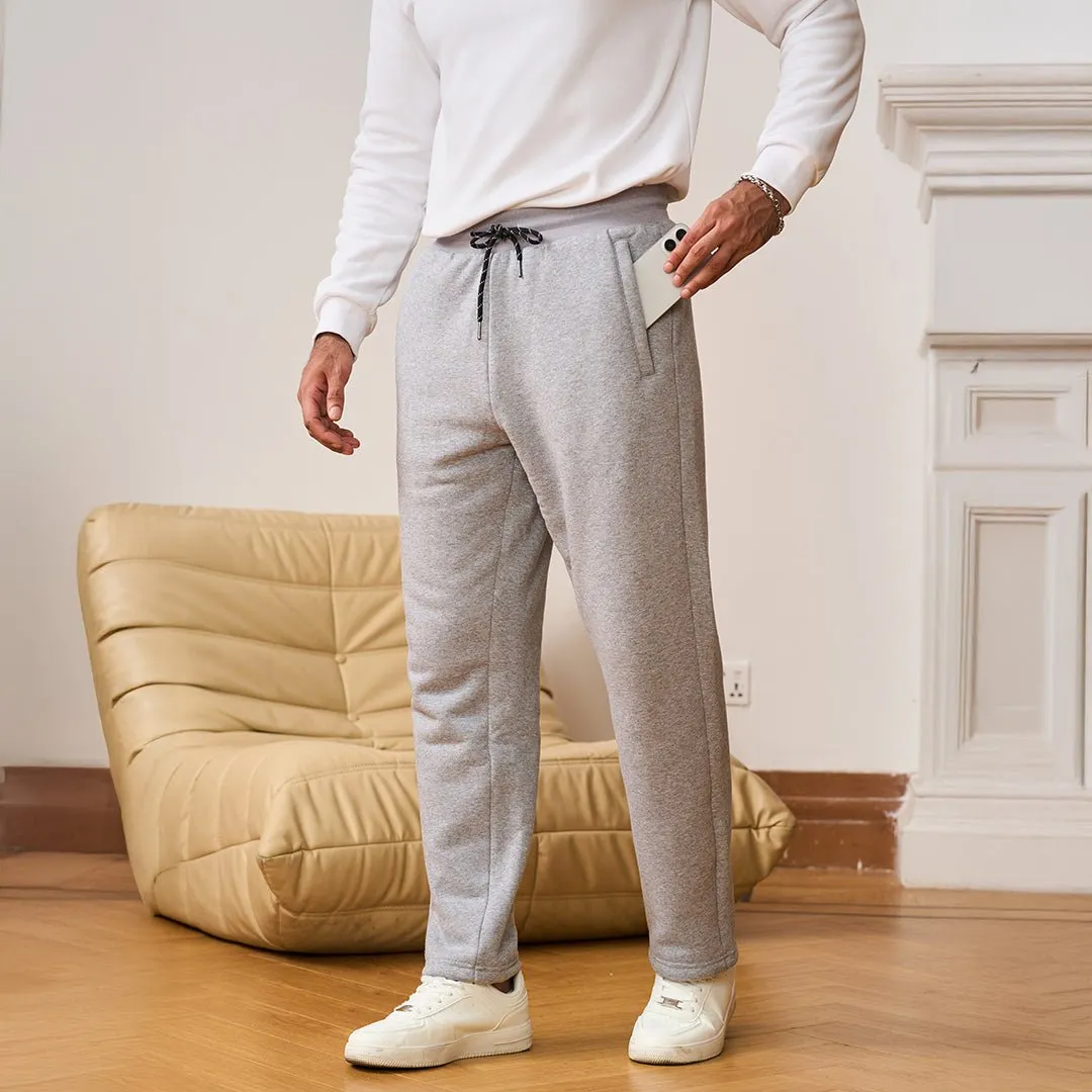 Men's Winter Fleece Sherpa Lined Sweatpants Thicken Warm Jogger Pants sold by Tacvasen product image thumbnail 3