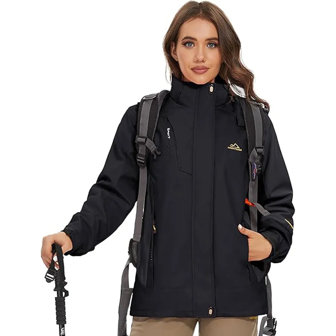 Women's Winter Coats 3-IN-1 Water Resistant Windproof Fleece Ski Jacket sold by Tacvasen product image thumbnail 5