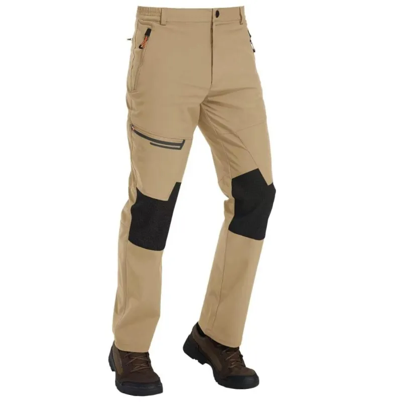 Men’s Fleece Lined Windproof Water Resistant Ski Pants sold by Tacvasen