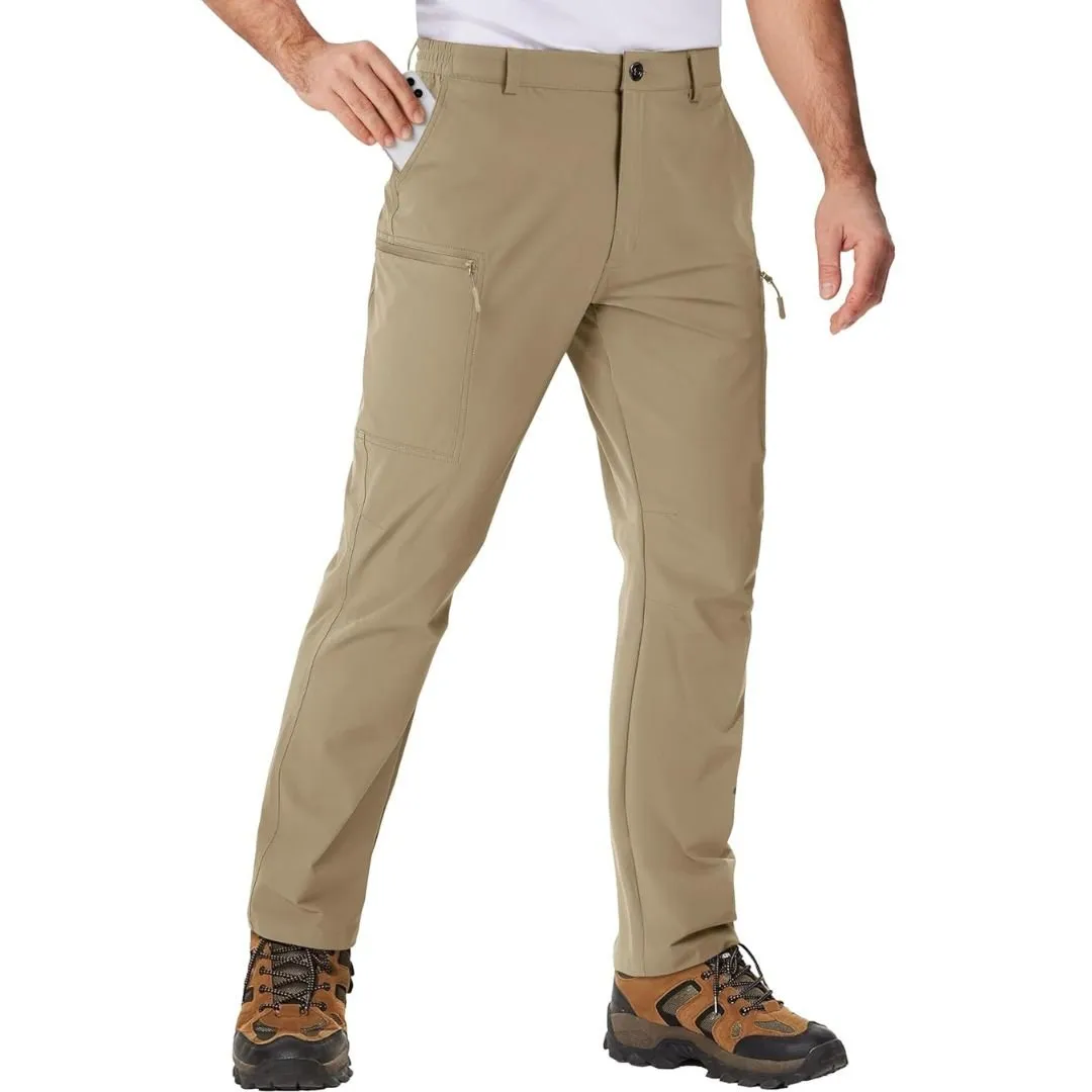 Men's Hiking Waterproof Ripstop Pants Quick Dry with 6 Pockets sold by Tacvasen product image thumbnail 3