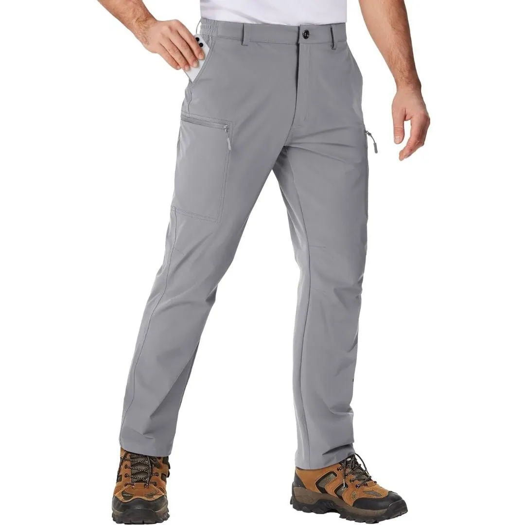 Men's Hiking Waterproof Ripstop Pants Quick Dry with 6 Pockets sold by Tacvasen product image thumbnail 5
