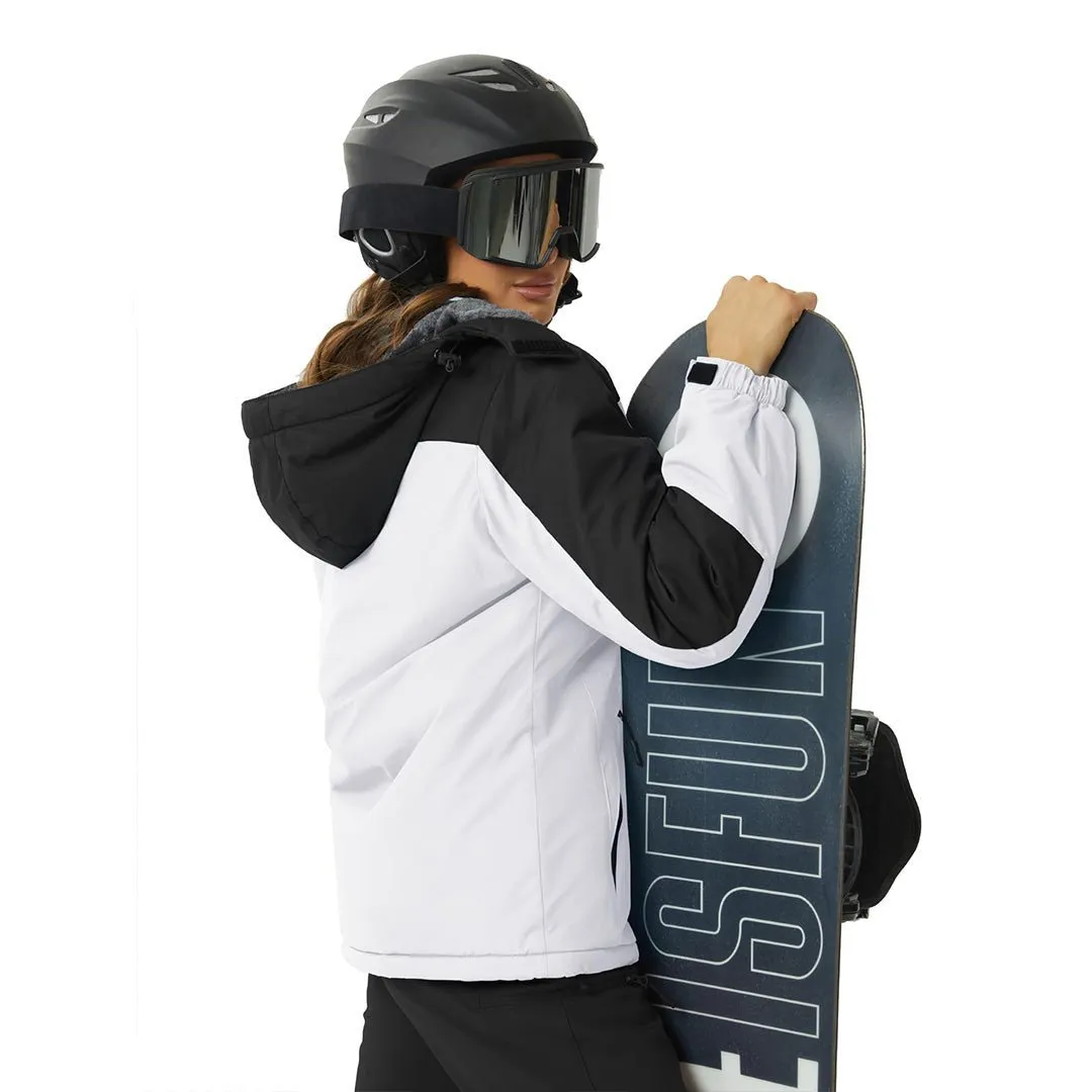 Women's Waterproof Insulated Hooded Ski Snow Winter Jacket sold by Tacvasen product image thumbnail 3