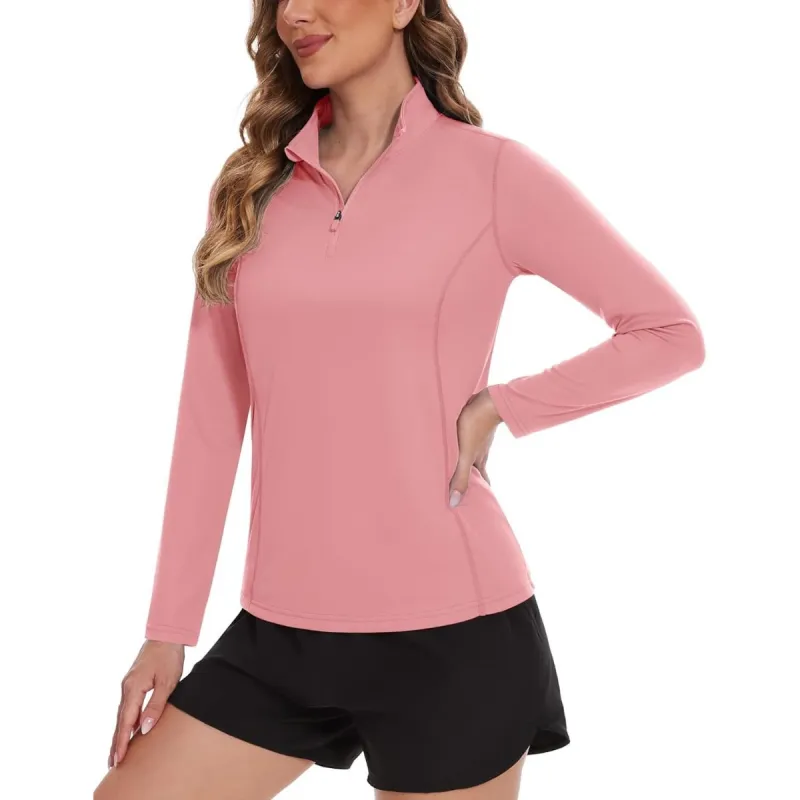 Women's Sun Protection Hiking Golf Shirts Long Sleeve sold by Tacvasen
