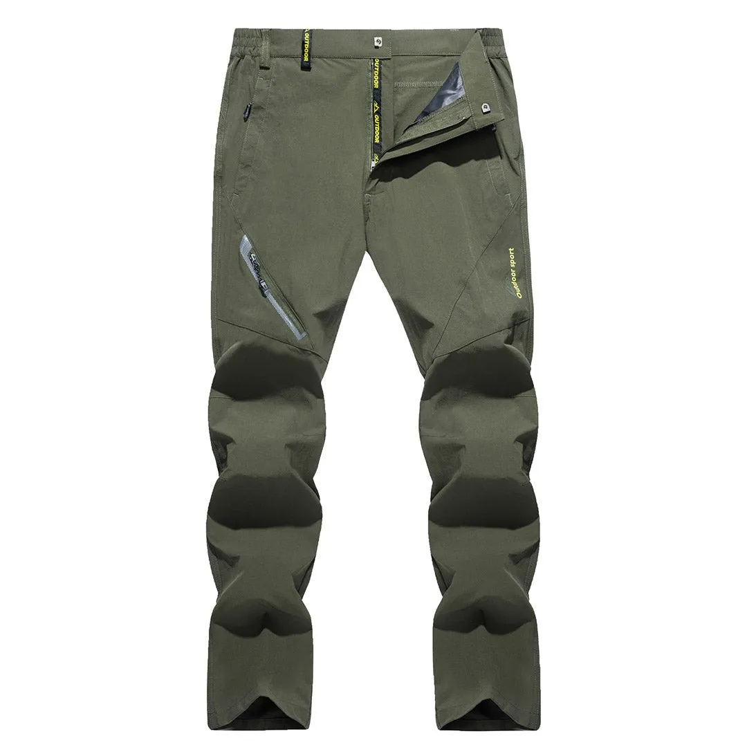 Men's Quick Dry Lightweight Breathable Hiking Pants sold by Tacvasen product image thumbnail 4
