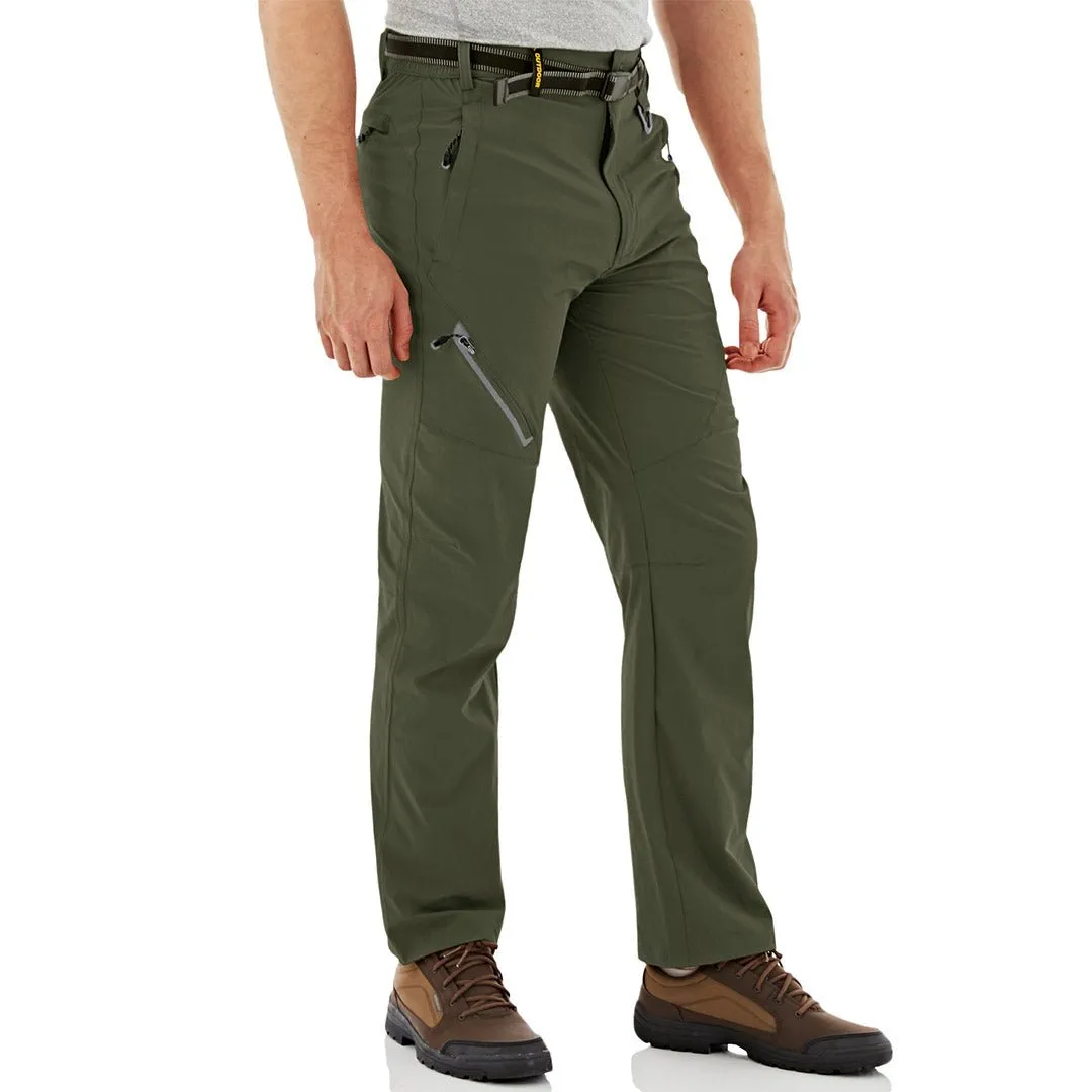 Men's Quick Dry Lightweight Breathable Hiking Pants sold by Tacvasen