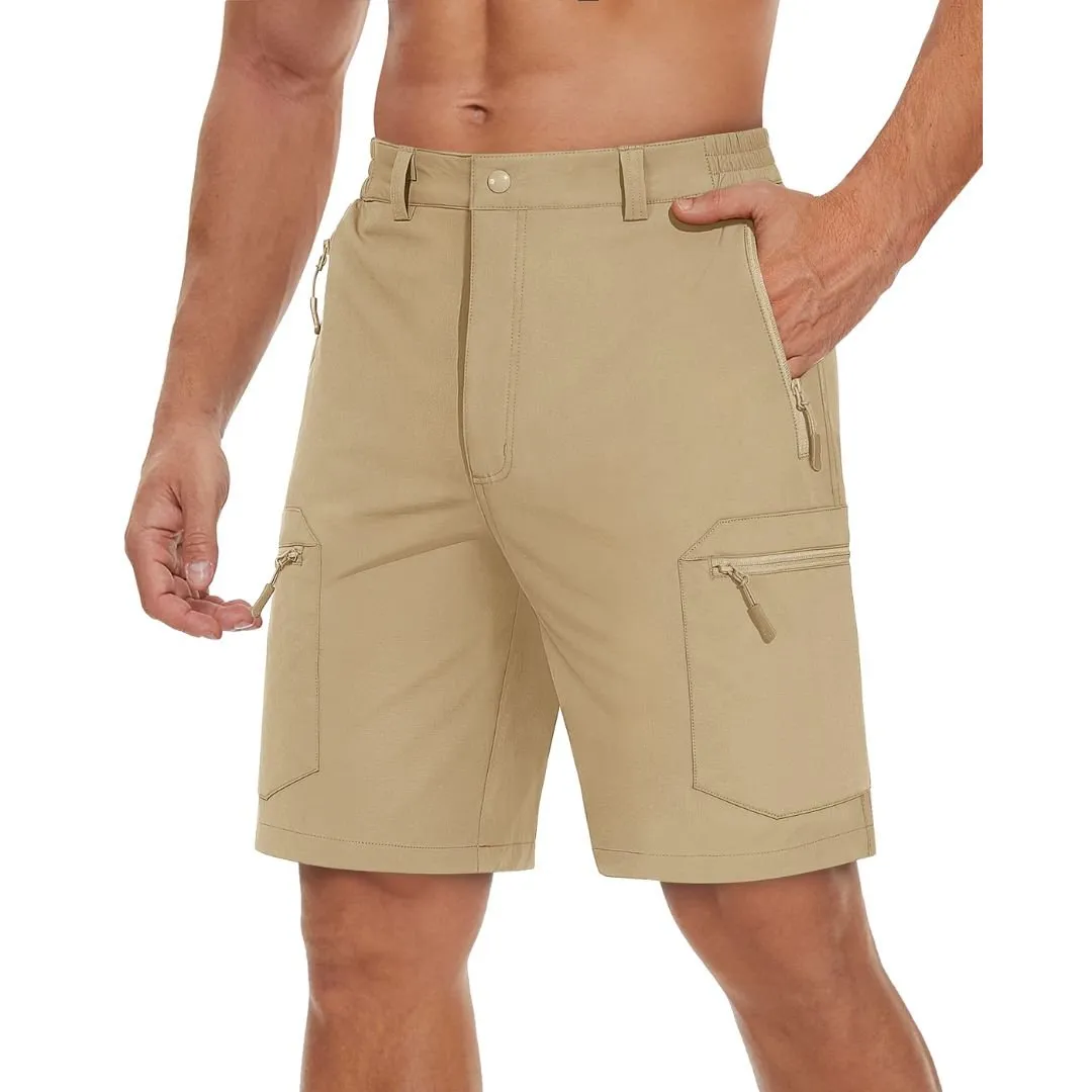 Men's Quick Dry Hiking Shorts with 5 Pockets sold by Tacvasen