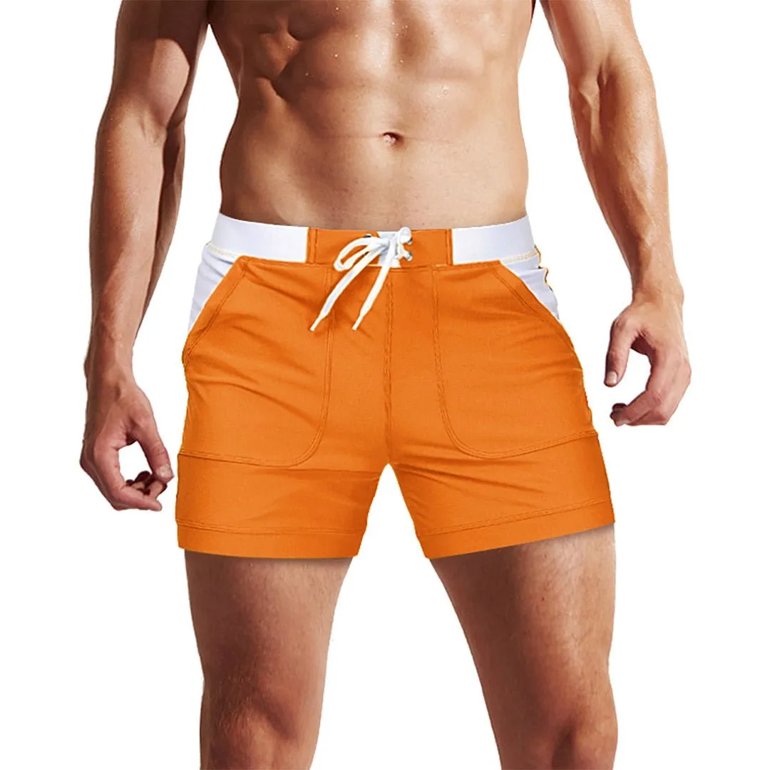 Men's Swim Trunks with Mesh Liner Quick Dry Beach Shorts sold by Tacvasen product image thumbnail 3