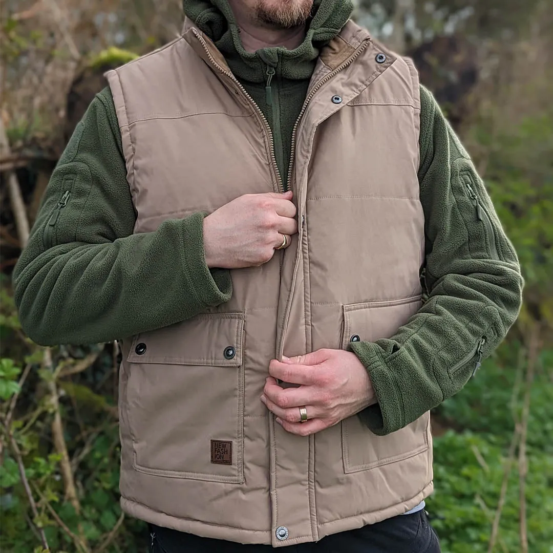 Men's Outerwear Vests with Fleece Liner Hiking Jacket sold by Tacvasen product image thumbnail 2