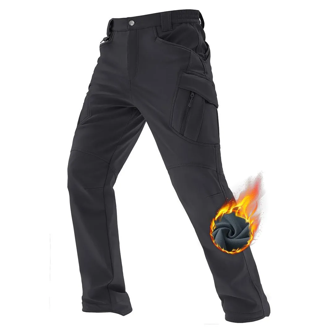 Men's Softshell Ski Tactical Military Hiking Pants sold by Tacvasen product image thumbnail 3