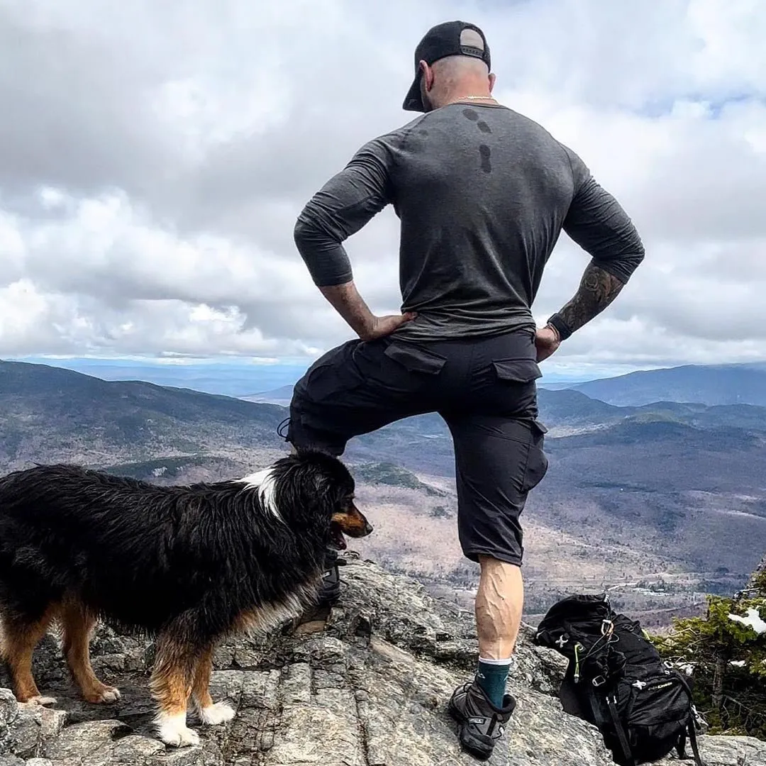 Men's Capri Pants Quick Dry Cargo Hiking Water Resistant Work Shorts sold by Tacvasen product image thumbnail 4