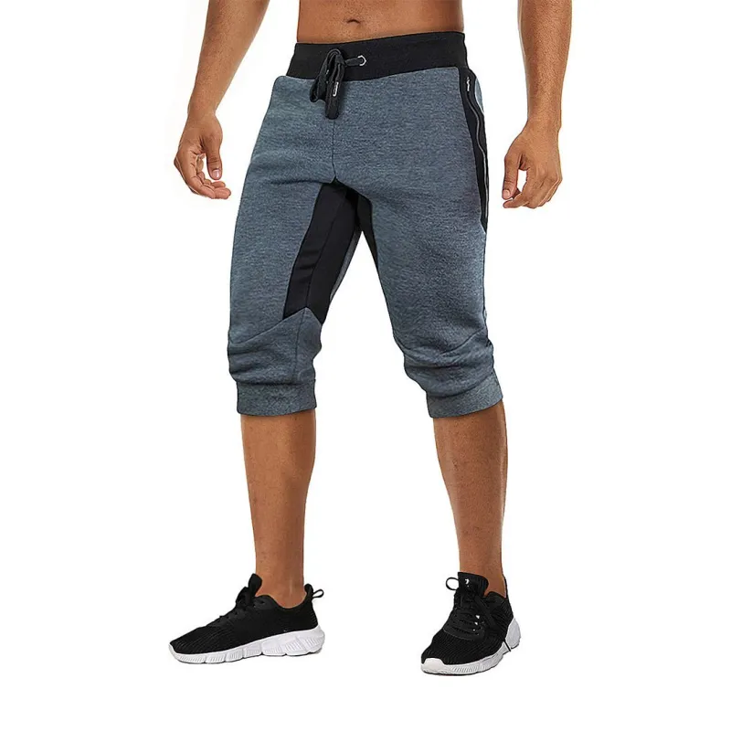 Men's 3/4 Joggers Slim Fit Capri Pants sold by Tacvasen