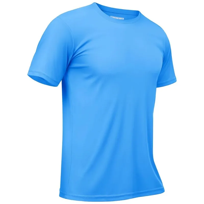 Men's Quick-Dry Sun Protection Rash Guard T-Shirts sold by Tacvasen
