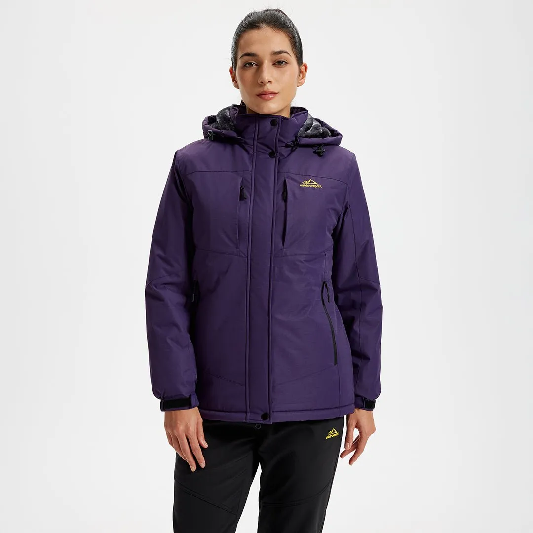 Women's Insulated Ski Jacket Winter Snow Coat sold by Tacvasen product image thumbnail 4