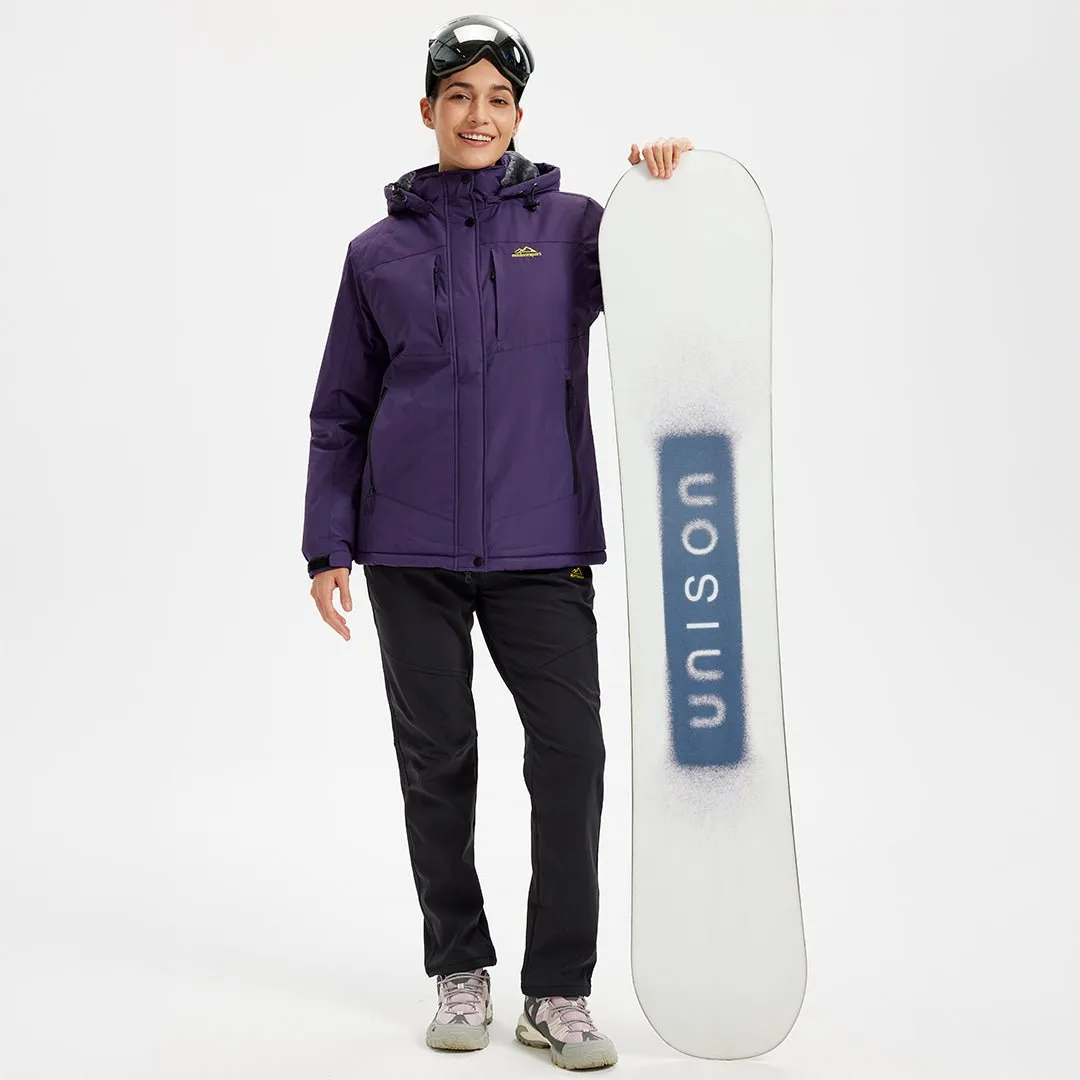 Women's Insulated Ski Jacket Winter Snow Coat sold by Tacvasen product image thumbnail 3