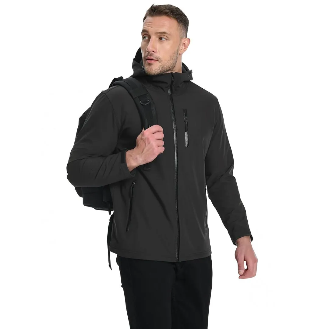 Waterproof Fleece Lined Softshell Outdoor Jacket sold by Tacvasen product image thumbnail 2