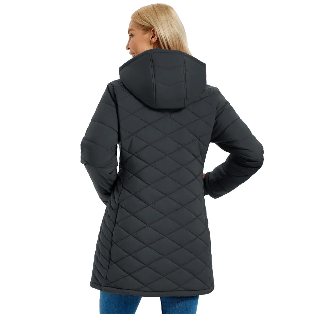 Women's Long Waterproof Puffer Jacket with Hood sold by Tacvasen product image thumbnail 3