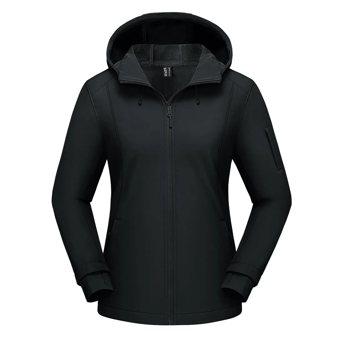 Women's Waterproof Softshell Hiking Hooded Jacket sold by Tacvasen product image thumbnail 5