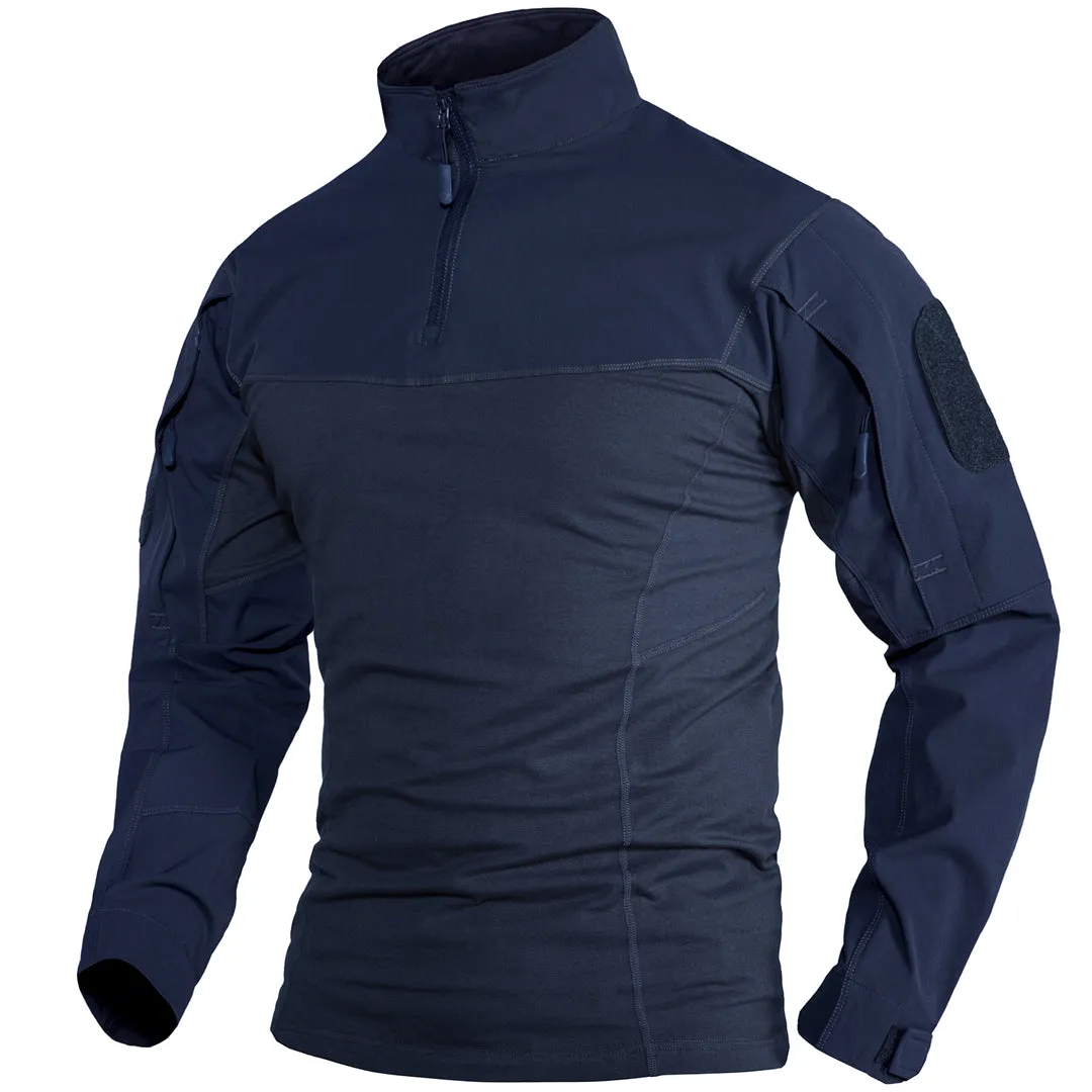 Ligthweight Quarter Zip Military T-Shirt sold by Tacvasen