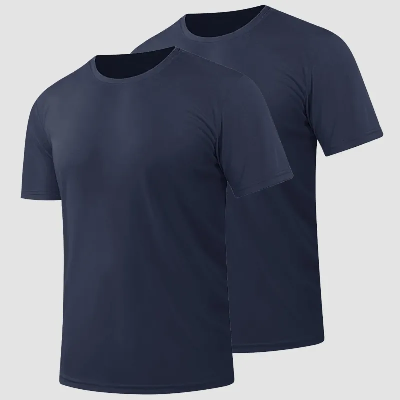 [2 Pcs set] Lightweight Short Sleeve Sun Protection Shirt made by Tacvasen