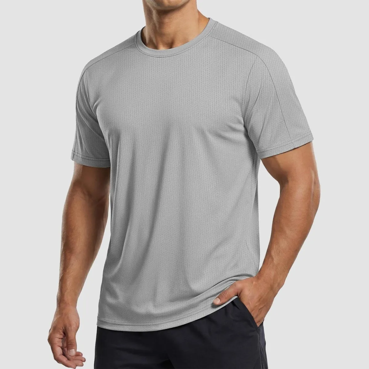 Athletic Performance Tee with Tailored Fit Sleeves sold by Tacvasen product image thumbnail 3