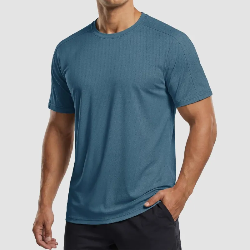 Athletic Performance Tee with Tailored Fit Sleeves made by Tacvasen