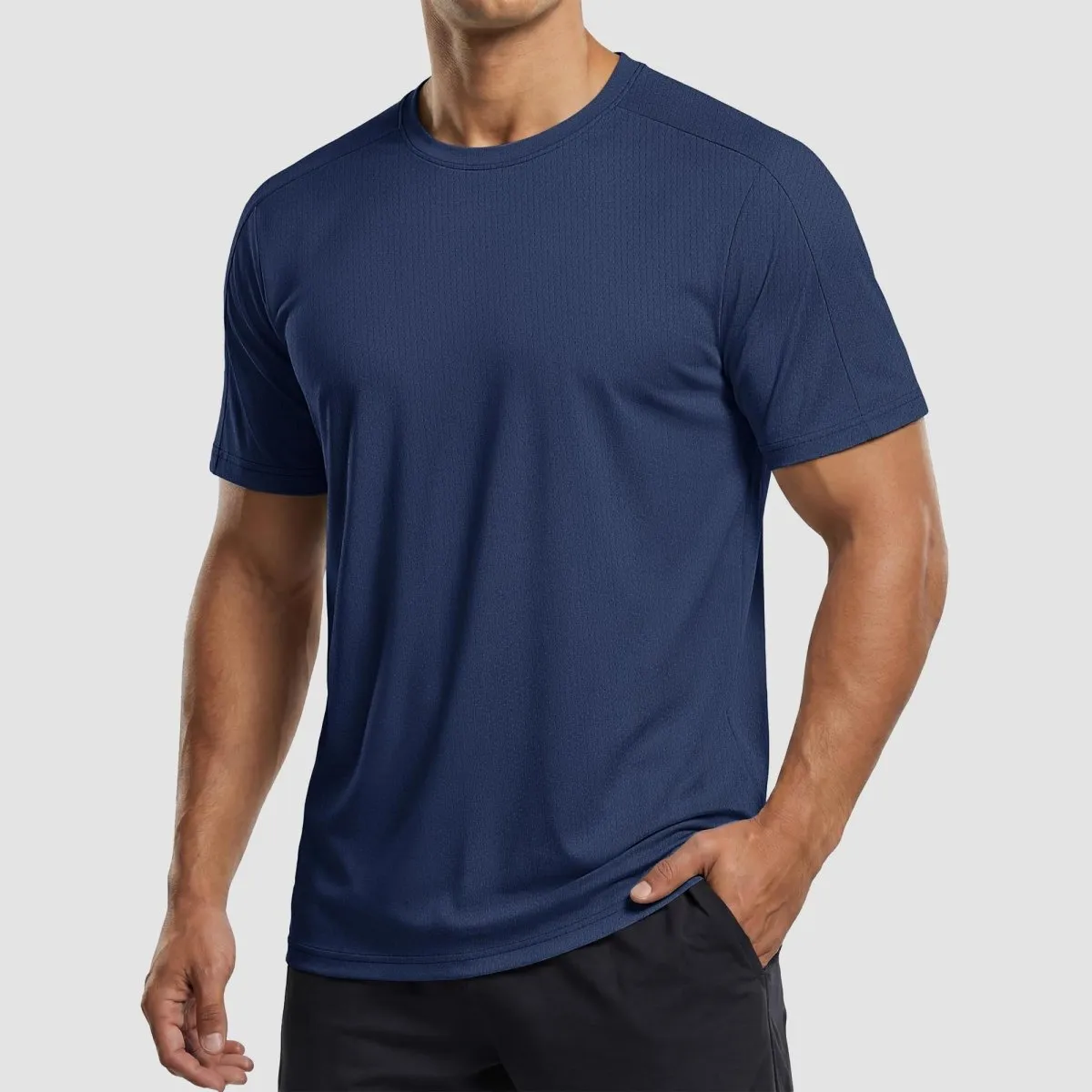 Athletic Performance Tee with Tailored Fit Sleeves sold by Tacvasen product image thumbnail 5