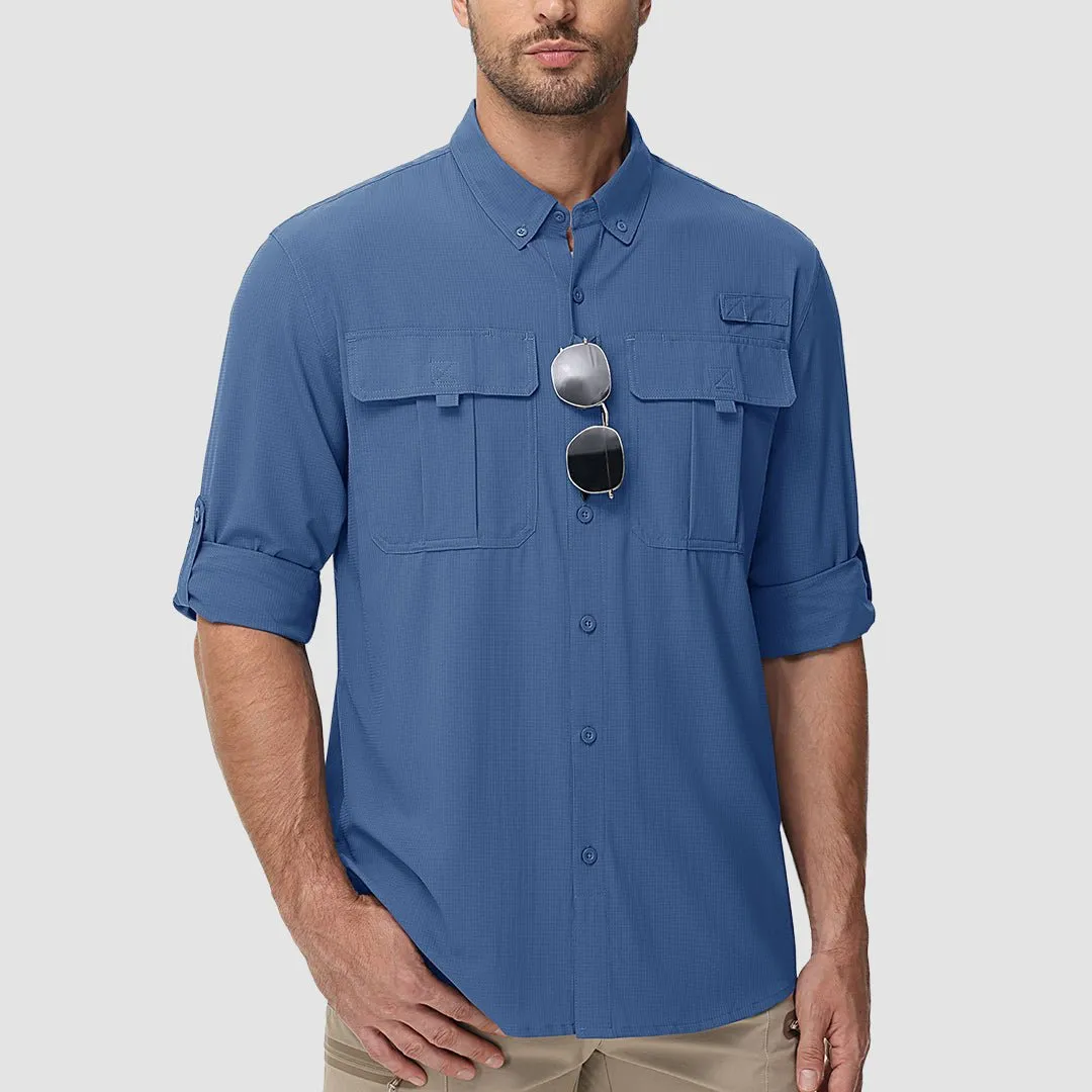 Quick Dry Tactical Shirts UV Protection Hiking Shirt sold by Tacvasen
