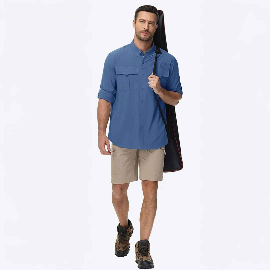 Quick Dry Tactical Shirts UV Protection Hiking Shirt sold by Tacvasen product image thumbnail 4