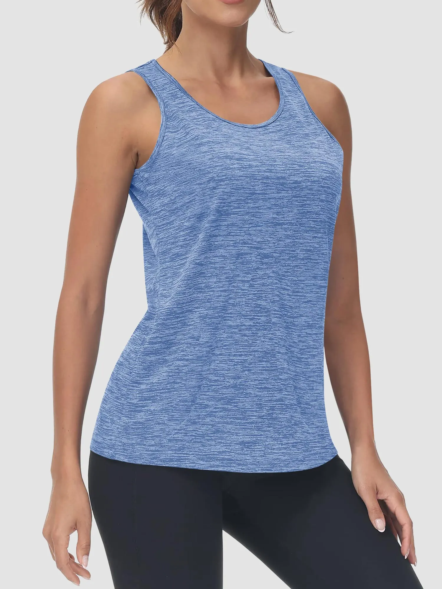 Women's Quick Dry Athletic Tank Tops for Workout Yoga Running sold by Tacvasen