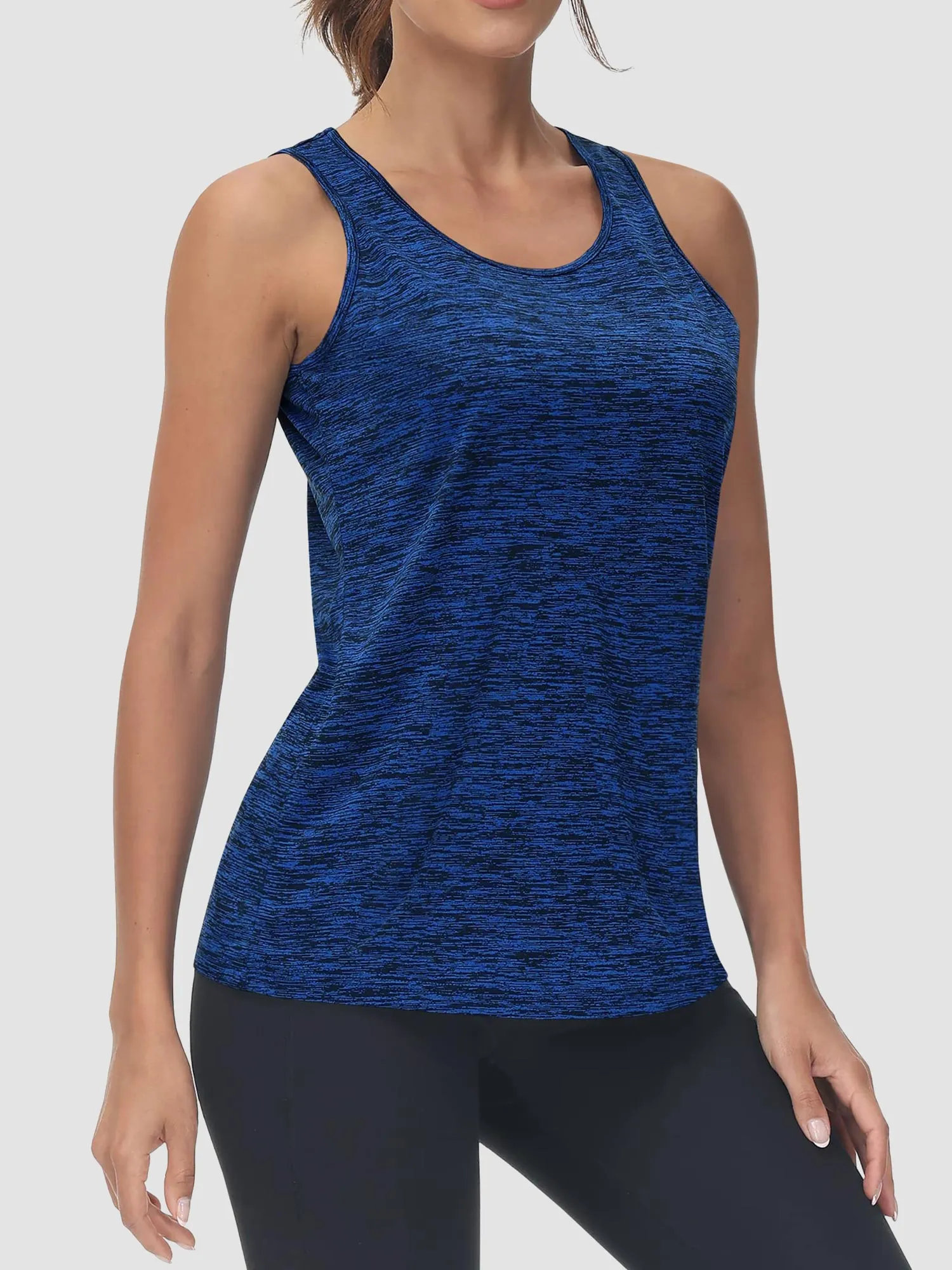 Women's Quick Dry Athletic Tank Tops for Workout Yoga Running sold by Tacvasen product image thumbnail 5