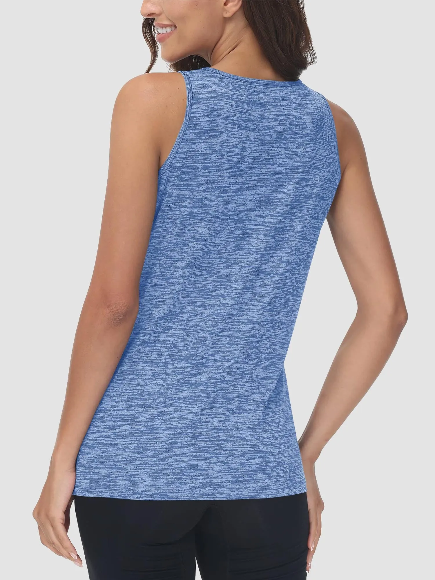 Women's Quick Dry Athletic Tank Tops for Workout Yoga Running sold by Tacvasen product image thumbnail 2