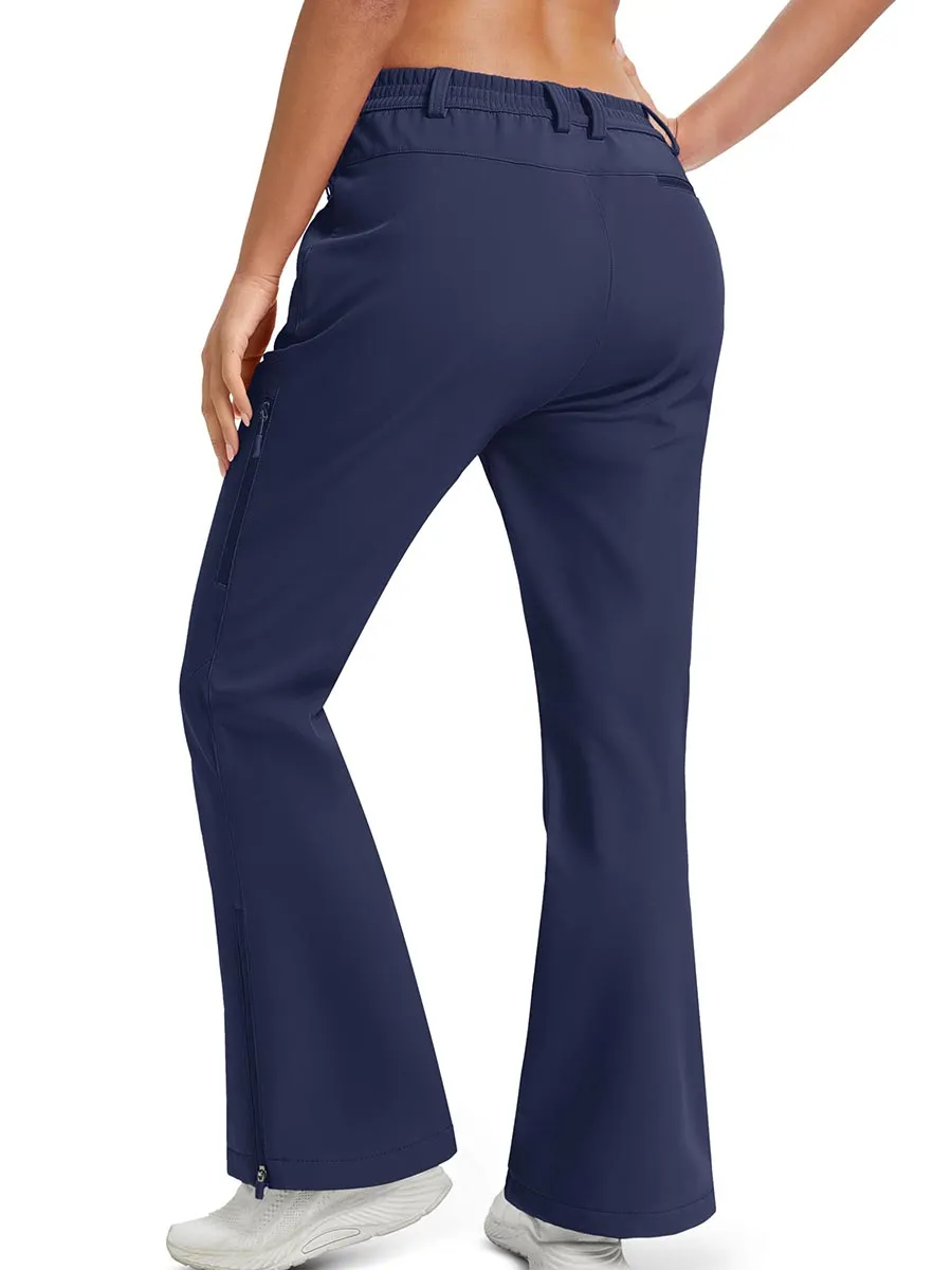 Women's Fleece Lined Flare Pants sold by Tacvasen product image thumbnail 2