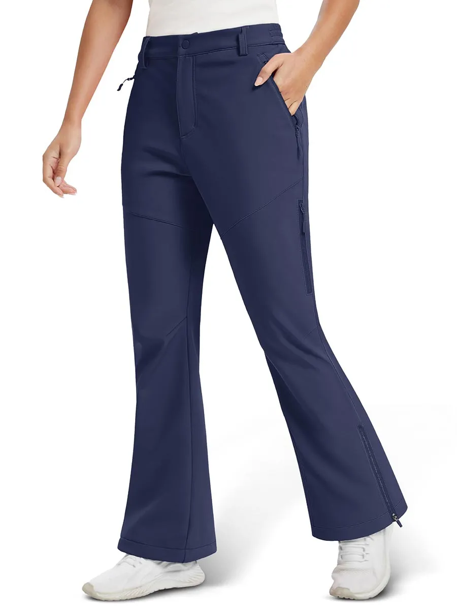 Women's Fleece Lined Flare Pants sold by Tacvasen product image thumbnail 3