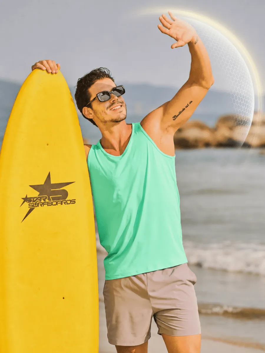 Men's UPF 80+ Moisture Wicking Sports Vests sold by Tacvasen product image thumbnail 5